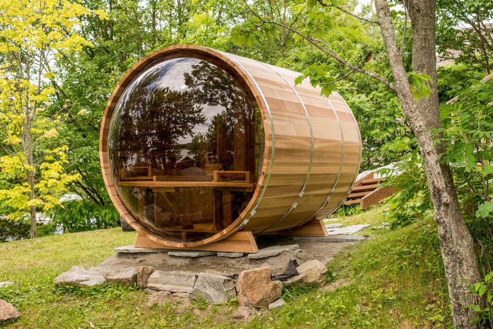 Environmental Benefits of Owning an Outdoor Barrel Sauna